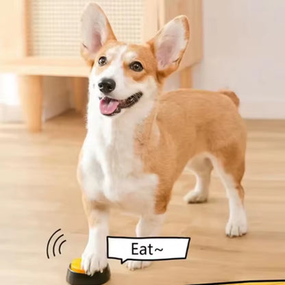Voice Recording Communication Buttons for Pet Training - 30 Second Playback - Ideal Gift for Interactive Learning
